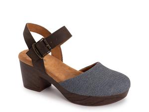 Сандалии MUK LUKS Merritt Platform Sandal, Denim Blue