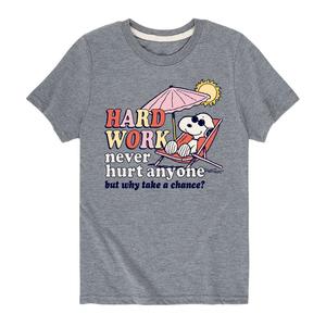 Летняя футболка с рисунком Peanuts Snoopy для мальчиков 8–20 лет Licensed Character