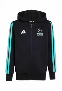 Толстовка на молнии Adidas Performance, Black Semi Mint Rush