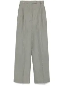 Брюки в клетку Róhe, черный