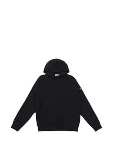 Худи с нашивкой-логотипом Stone Island Junior, синий