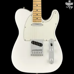 Fender Player Telecaster с кленовой грифовой накладкой, полярно-белый