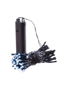 Marelida Светодиодная гирлянда, работает от батареек до 60 дней, таймер, 96 светодиодов, 8 режимов, 7,1 м, черная