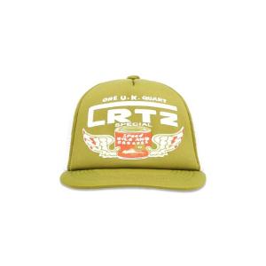 Бейсболка Corteiz Gasolina Trucker, цвет Olive Green