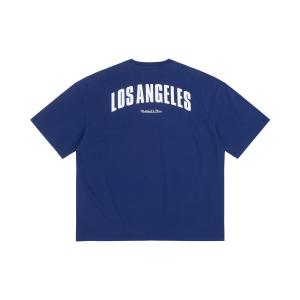 Футболка серии NBA унисекс синяя Mitchell & Ness, синий