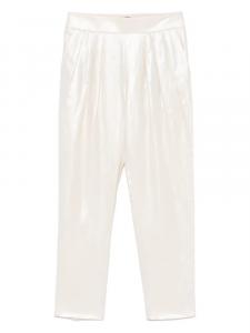 Брюки со складками Giorgio Armani, нейтральный