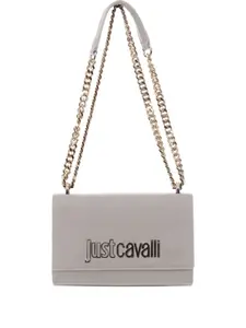 Сумка через плечо с логотипом Just Cavalli, серый