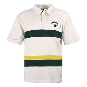 Рубашка поло colorblock logo polo shirt 'white dark green' Converse, белый