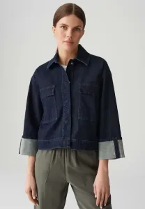 Джинсовая куртка свободного кроя с рукавами 3/4 Opus, Rinsed Blue