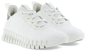 Слипоны Ecco "GRUUV W", повседневная обувь, полуботинки, тапочки с эргономичной подошвой Fluidform, белый