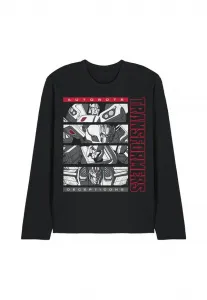 Футболка с длинными рукавами с изображением коробок с автоботами и десептиконами из серии transformers generations. Hasbro, Black