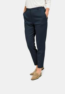 Брюки ANNA MIT STRUKTUR GOLDNER, темно-синий