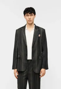 Блейзер унисекс richie в полоску, однобортный. Sister Jane, Black