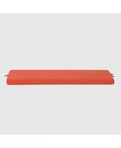 Водоотталкивающая подушка для сиденья на уличной скамейке для патио, 43 x 18 дюймов Westintrends, черный