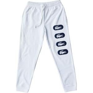 LACOSTE Повседневные брюки мужские белые