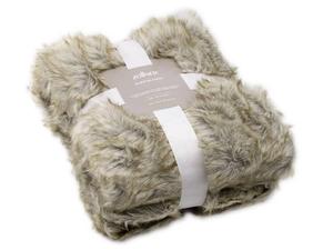 Мягкое одеяло Zollner 00000559, серый - текстиль - 150 x 2 x 200 см