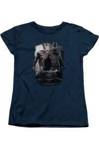 Женская футболка Batman V Superman Dawn с коротким рукавом Gildan