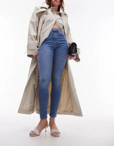 Синие джинсы Topshop Jamie