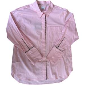 Burberry Мужская розовая рубашка