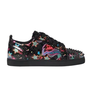 Кроссовки Christian Louboutin Louis Junior Spikes Orlato Flat, разноцветный