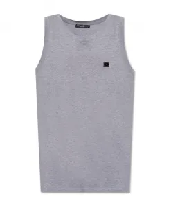 Футболка без рукавов Dolce & Gabbana, серый