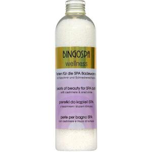 Жемчужины красоты для спа-ванны, кашемир и слизь улитки, 230 г Bingospa Wellness