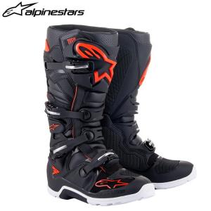 ALPINESTARS PROTECTS Xingt7 внедорожные мотоциклетные ботинки для гонок и трейла, мужские черно-красные 1030 с подошвой trail shoe, размер 42