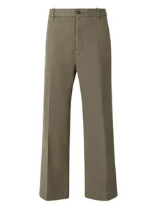 Брюки на пуговицах Nine In The Morning, зеленый