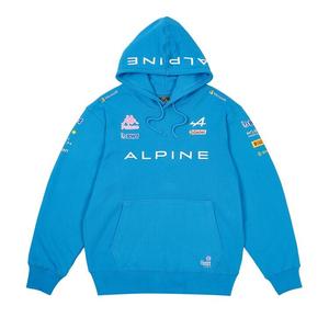 Толстовка Palace x Kappa For Alpine 'Blue', синий