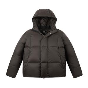 Пуховик мужской PEACEBIRD MEN, army зеленый коричневый 1