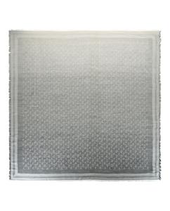 Шарф из смесовой шерсти с логотипом Jimmy Choo, серый