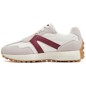 AGSDON Женские повседневные лоу-топы бордового цвета, цвет Burgundy