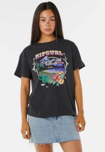 Футболка Rip Curl Print T-shirt, Washed Black/Anthracite