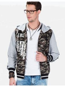 Флисовая куртка Cipo & Baxx Jacke, хаки