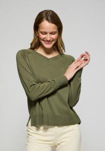 Джемпер V NECK Polo Club, зеленый