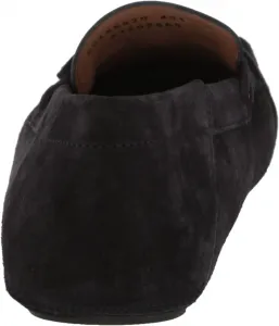 Женские слипоны BOSS из замши с бантовой деталью сверху, лоферы на плоской подошве, синий