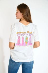 Футболка из хлопка Urbana Banana Moon, бежевый