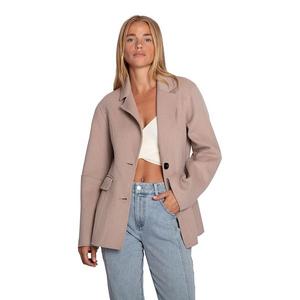 Куртка oversize с поясом cinch waist Belle & Bloom, Sand