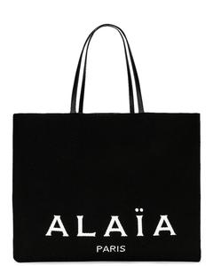 Сумка Alaïa Big Tote, нуар