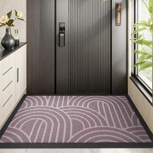 Dajiang Ковер 43x76 см для входной двери, из эластичного шелка, устойчивый к износу, не требует стирки, для небольших квартир