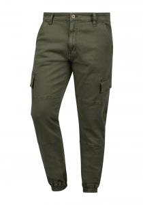 Брюки INDICODE JEANS Tapered Cargo Pants Bromfield, оливковый