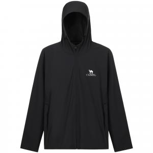 Мужская ветрозащитная куртка с защитой от ультрафиолета и дышащим эффектом CAMEL, phantom черный