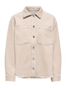 ONLY Блуза 'ONLMAIKO-BITTEN' в цвете гридж