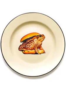 Тарелка Toad (26 см) Seletti, нейтральный