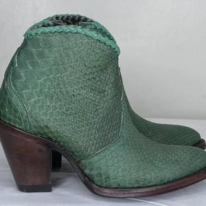 Женские сапоги Kyra зеленого цвета Allens Boots, зеленый