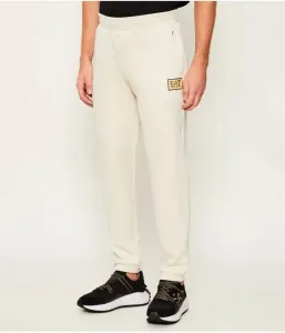 Спортивные штаны slim fit Ea7, экрю