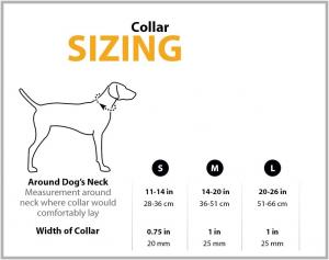 Черный ошейник для собак Ruffwear Hoopie Obsidian 28-36см х 20мм Ruffwear, цвет черный