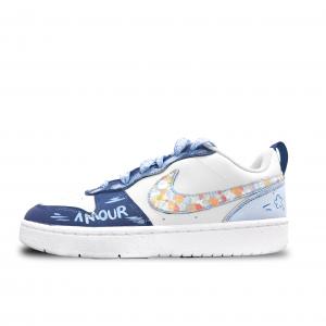 Детские скейтерские кроссовки Court Borough для младших школьников Nike, Teal