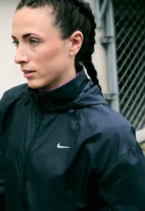 Беговая куртка tempo Nike Performance, Black/Reflective Silver-Coloured