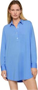Ночная рубашка Eberjey Gisele - The Boyfriend Sleepshirt, цвет Cornflower Blue